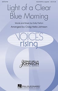 cover Light of a Clear Blue Morning SATB choral sheet music cover